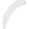 Ekena Millwork 5 1/2-in. W x 26-in. D x 32-in. H Thorton Architectural Grade PVC Knee Brace BRCP055X26X32THR - alternate 6